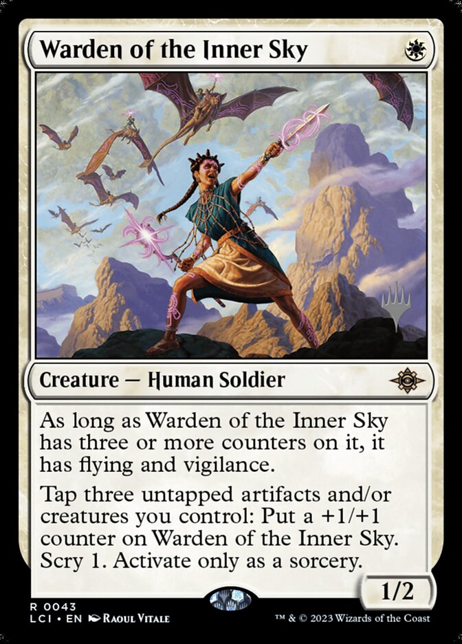 Warden of the Inner Sky PLCI-43P The Lost Caverns of Ixalan Promos Magic card