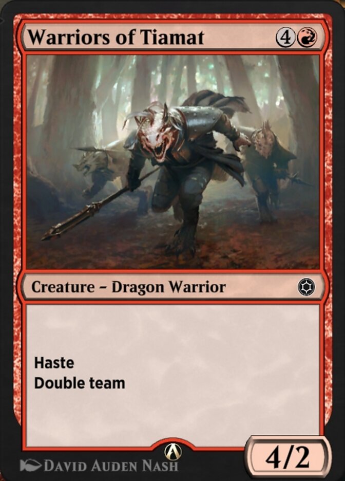 Warriors of Tiamat HBG-64 Alchemy Horizons: Baldur's Gate Magic card