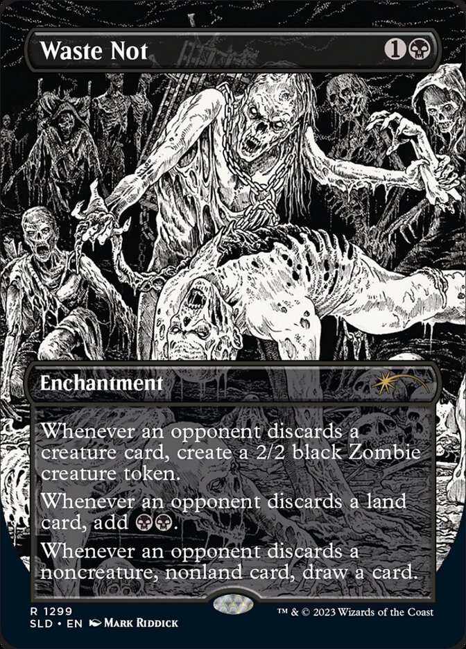 Waste Not SLD-1299 Secret Lair Drop Magic card