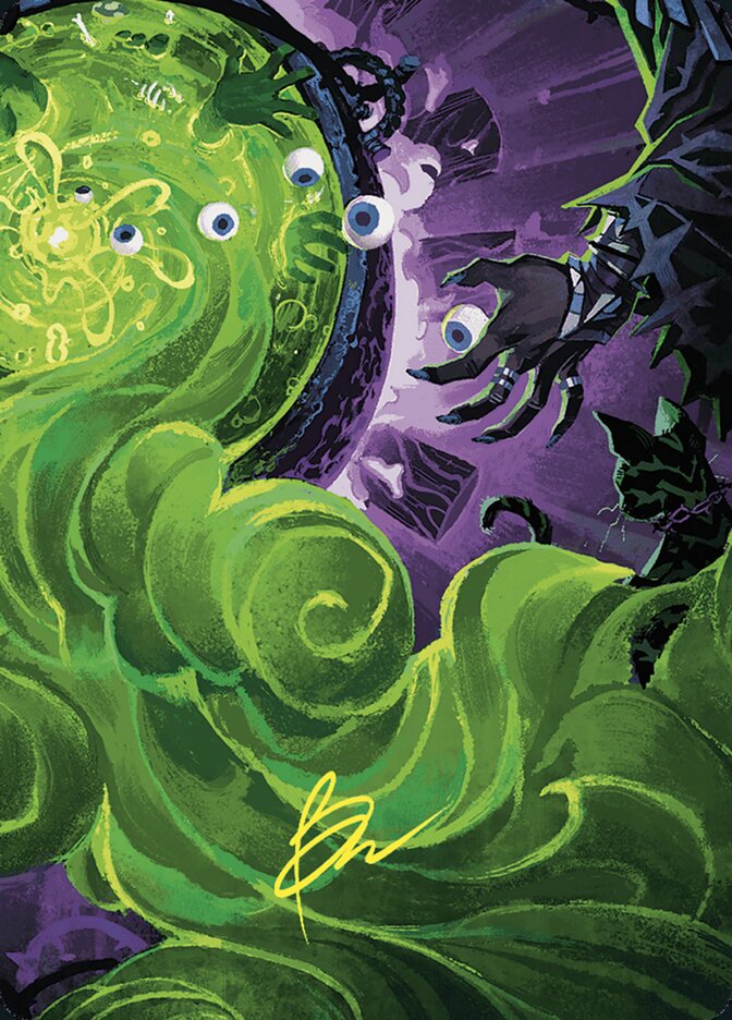 Waste Not // Waste Not AWOE-70 Wilds of Eldraine Art Series Magic card