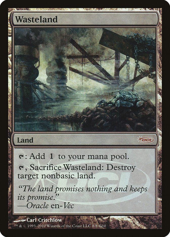Wasteland G10-8 Judge Gift Cards 2010 Magic card