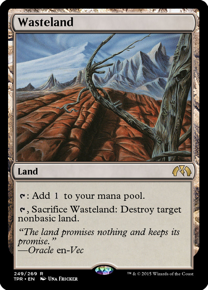 Wasteland TPR-249 Tempest Remastered Magic card