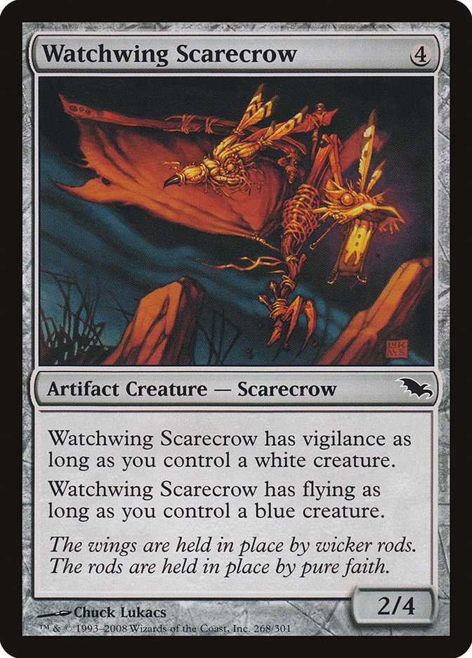 Watchwing Scarecrow SHM-268 Shadowmoor Magic card