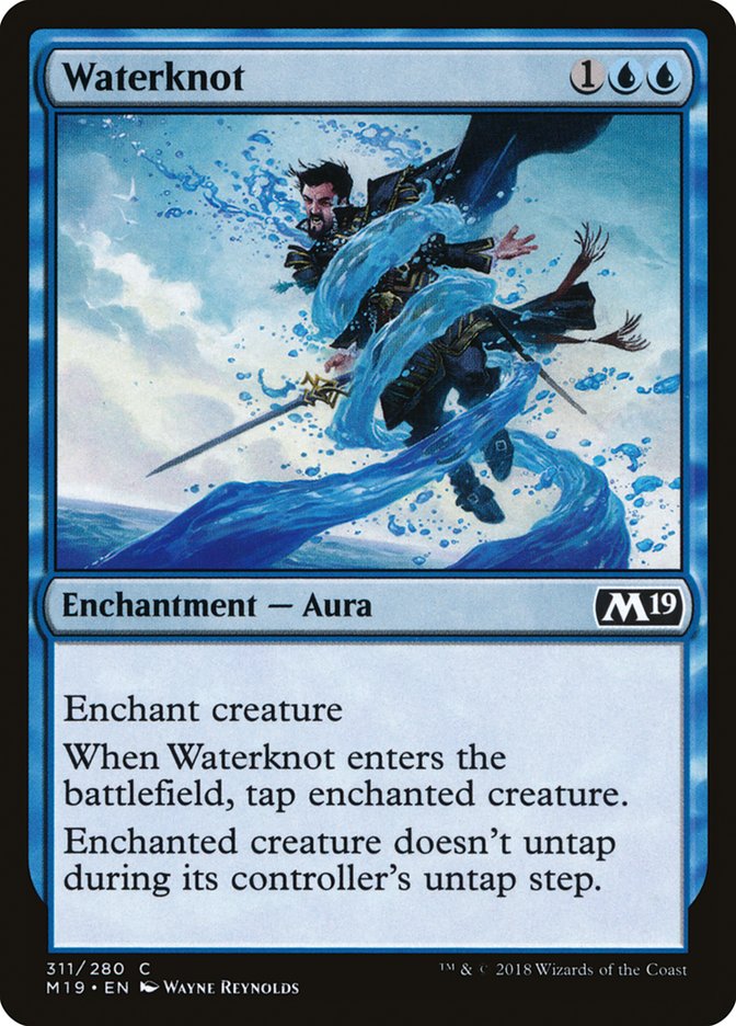 Waterknot M19-311 Core Set 2019 Magic card