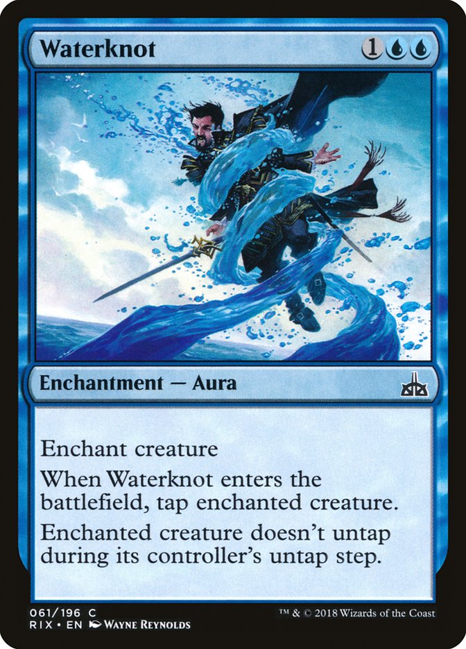 Waterknot RIX-61 Rivals of Ixalan Magic card