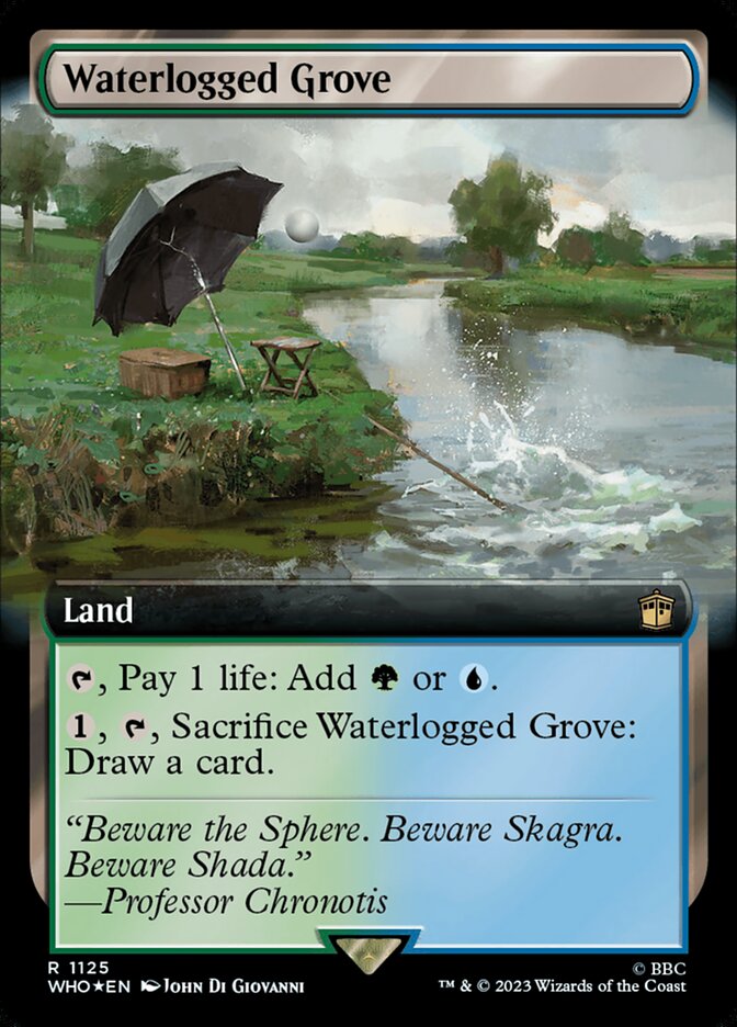 Waterlogged Grove WHO-1125 Doctor Who Magic card
