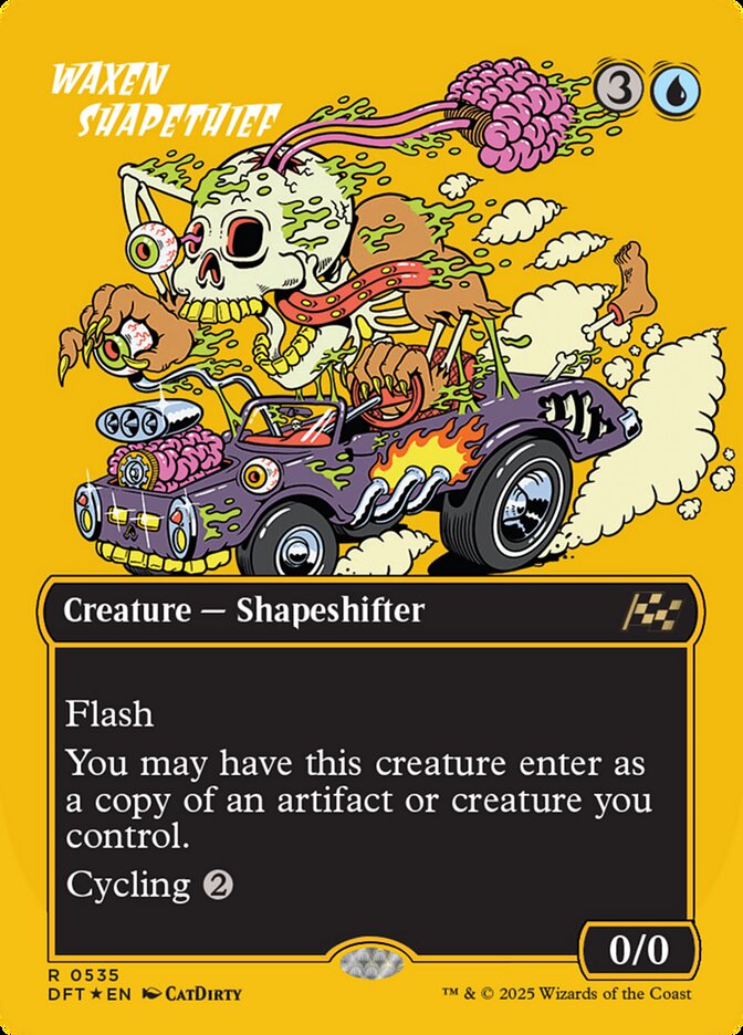 Waxen Shapethief DFT-535 Aetherdrift Magic card
