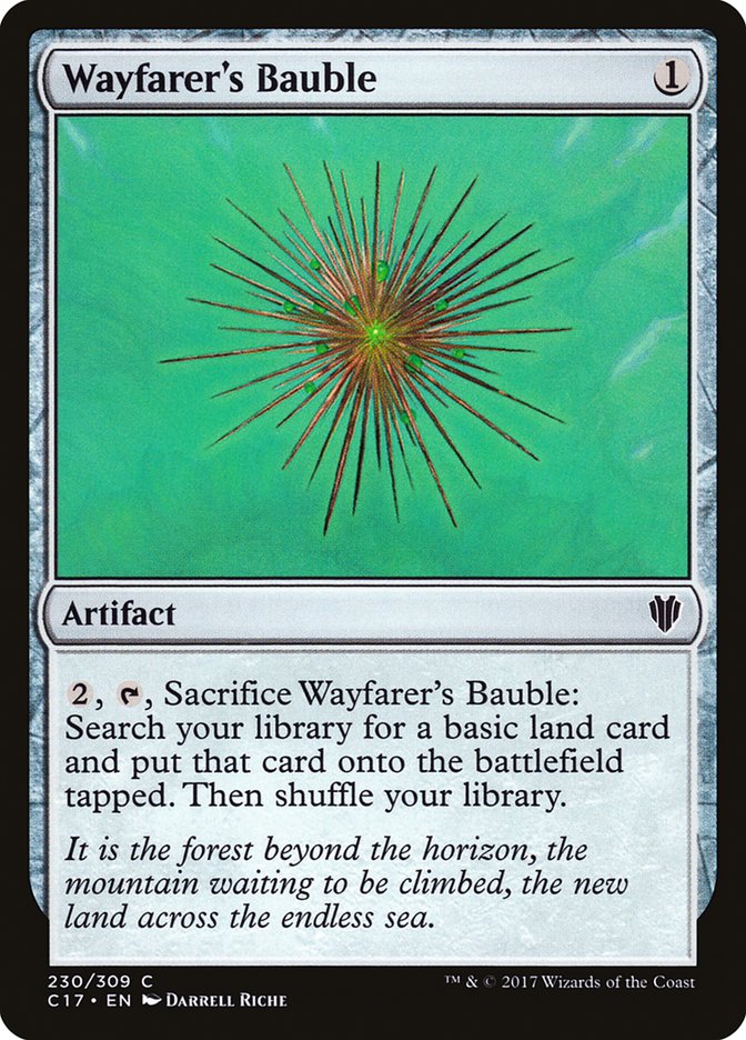 Wayfarer's Bauble C17-230 Commander 2017 Magic card