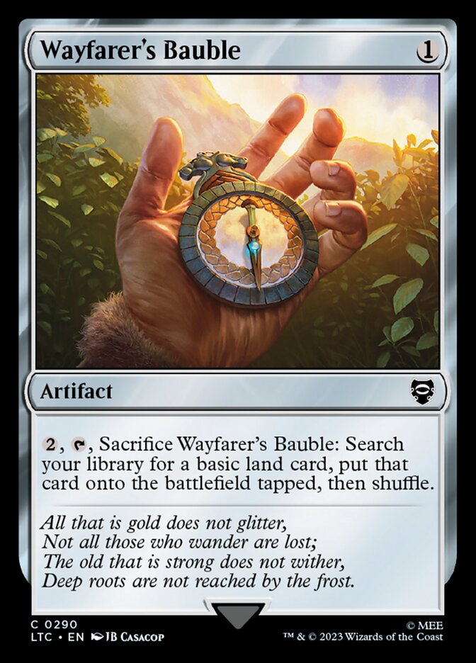 Wayfarer's Bauble LTC-290 Tales of Middle-earth Commander Magic card