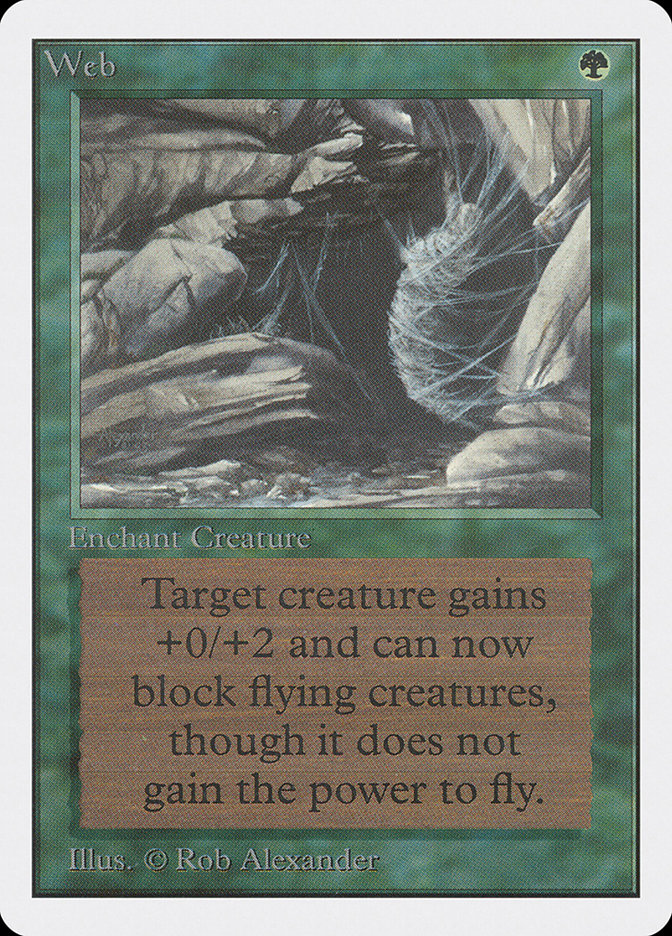 Web 2ED-229 Unlimited Edition Magic card