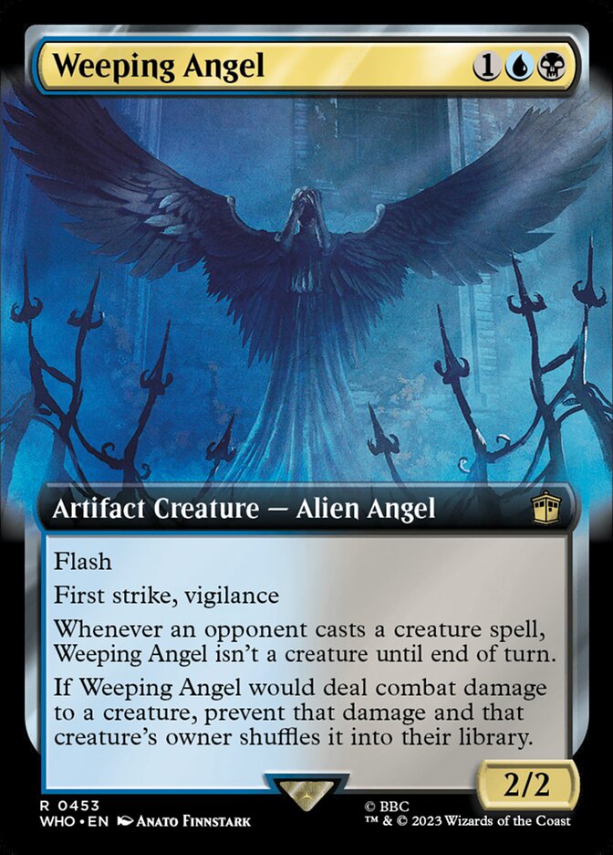Weeping Angel WHO-453 Doctor Who Magic card