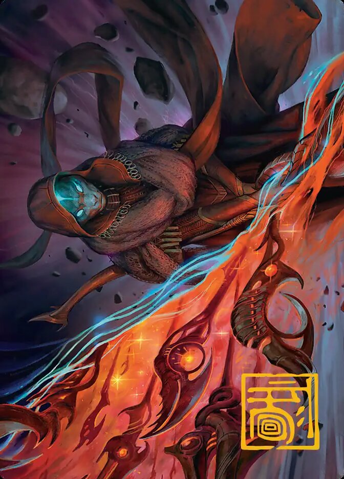 Weftstalker Ardent // Weftstalker Ardent AEOE-20 Edge of Eternities Art Series Magic card
