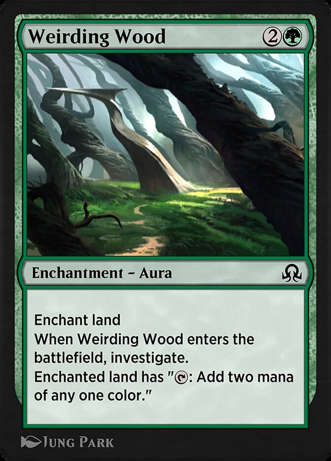 Weirding Wood SIR-226 Shadows over Innistrad Remastered Magic card