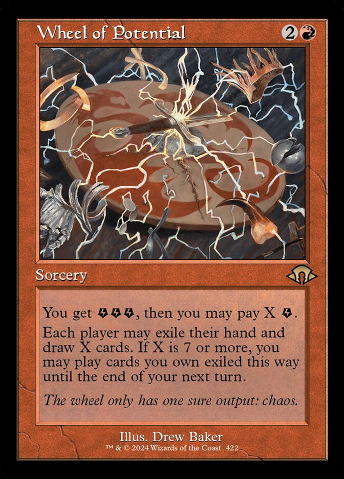 Wheel of Potential MH3-422 Modern Horizons 3 Magic card