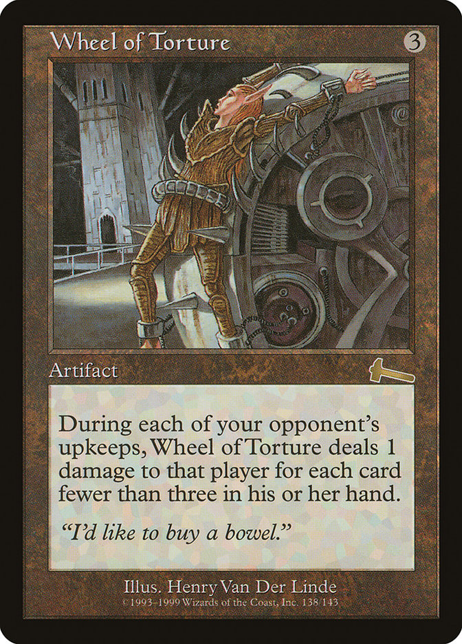 Wheel of Torture ULG-138 Urza's Legacy Magic card