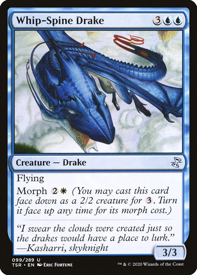 Whip-Spine Drake TSR-99 Time Spiral Remastered Magic card
