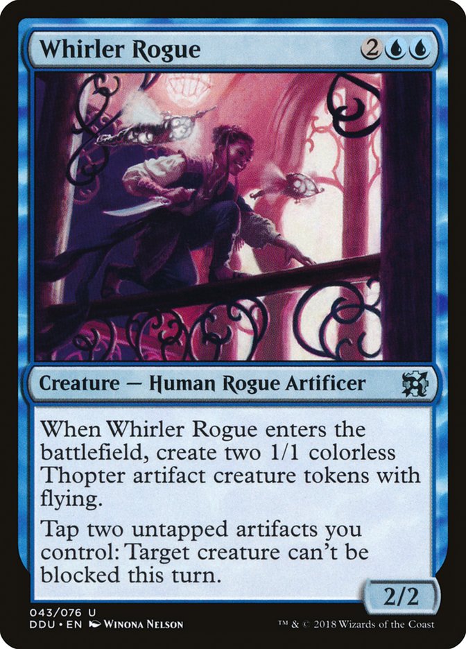 Whirler Rogue DDU-43 Duel Decks: Elves vs. Inventors Magic card