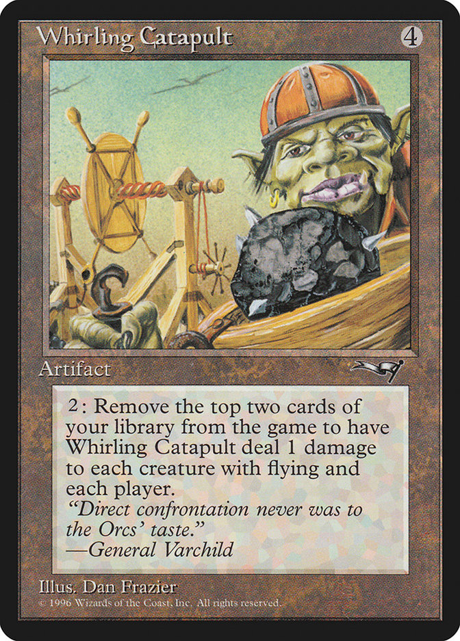 Whirling Catapult ALL-136 Alliances Magic card