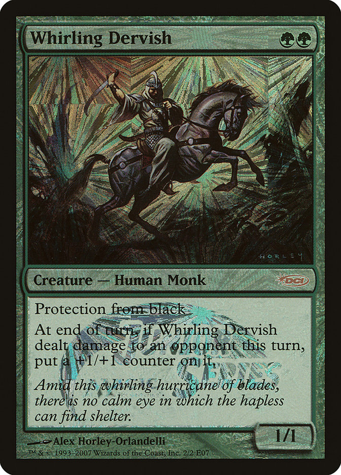 Whirling Dervish PJSE-20000000 Junior Series Europe Magic card