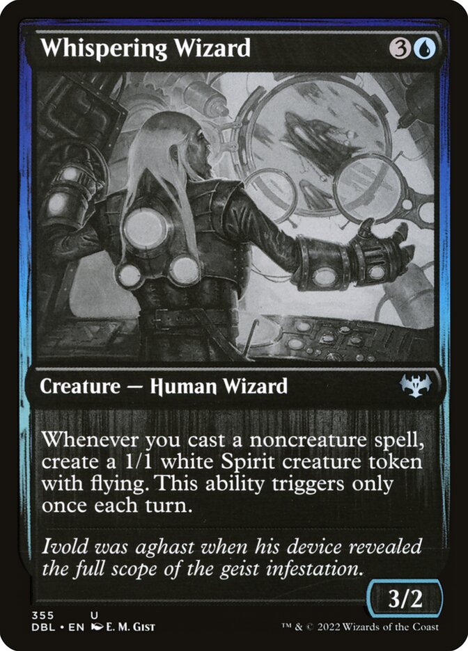 Whispering Wizard DBL-355 Innistrad: Double Feature Magic card