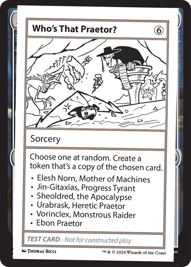 Who's That Praetor? MB2-506 Mystery Booster 2 Magic card