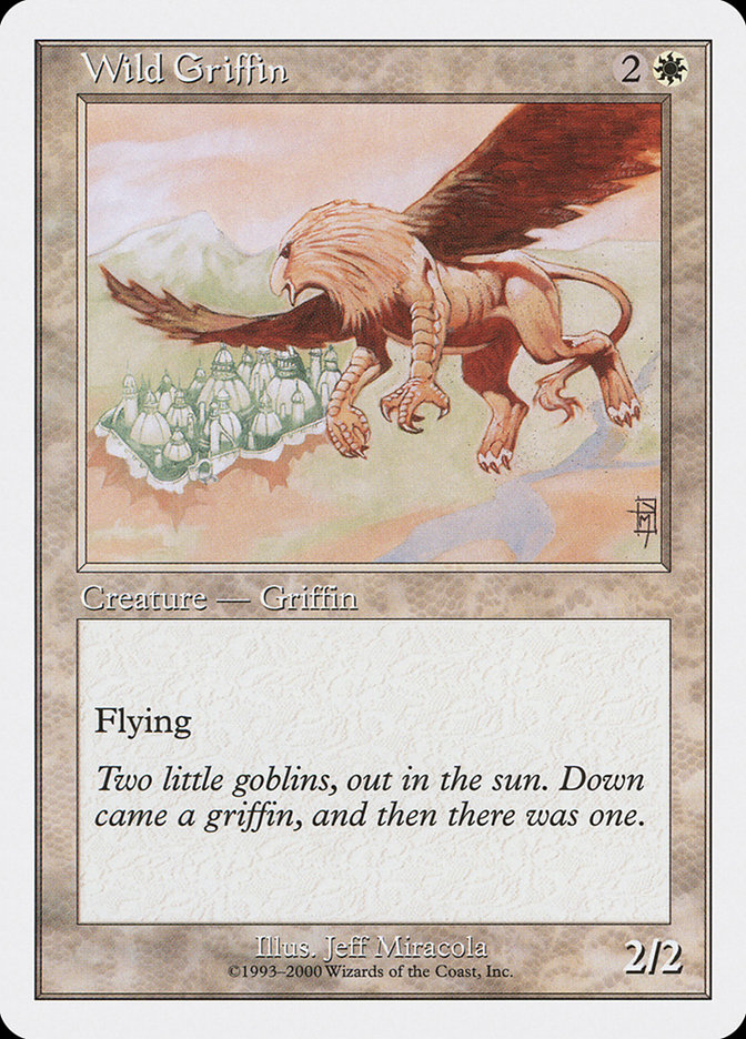 Wild Griffin S00-11 Starter 2000 Magic card