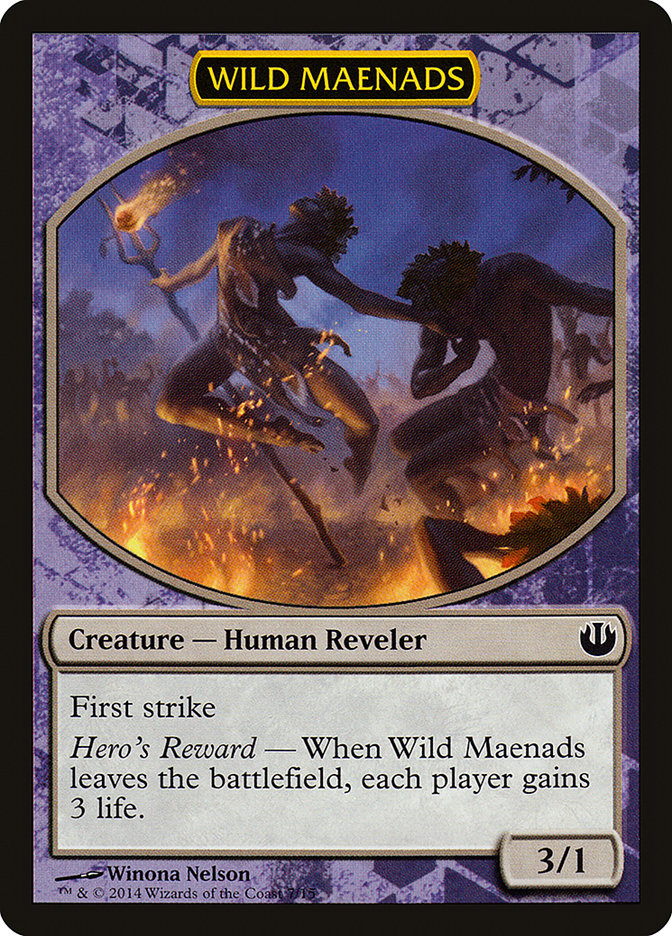 Wild Maenads TDAG-7 Defeat a God Magic card