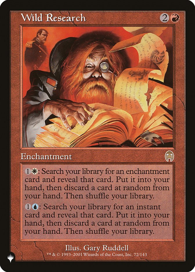 Wild Research PLST-APC-72 The List Magic card