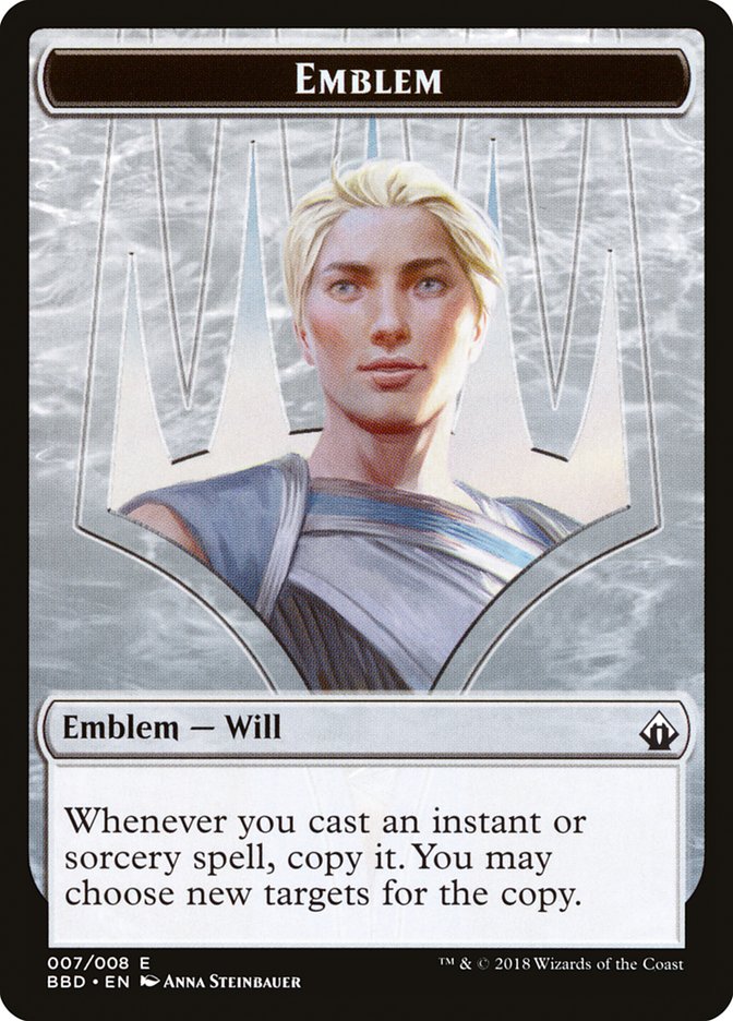 Will Kenrith Emblem TBBD-7 Battlebond Tokens Magic card