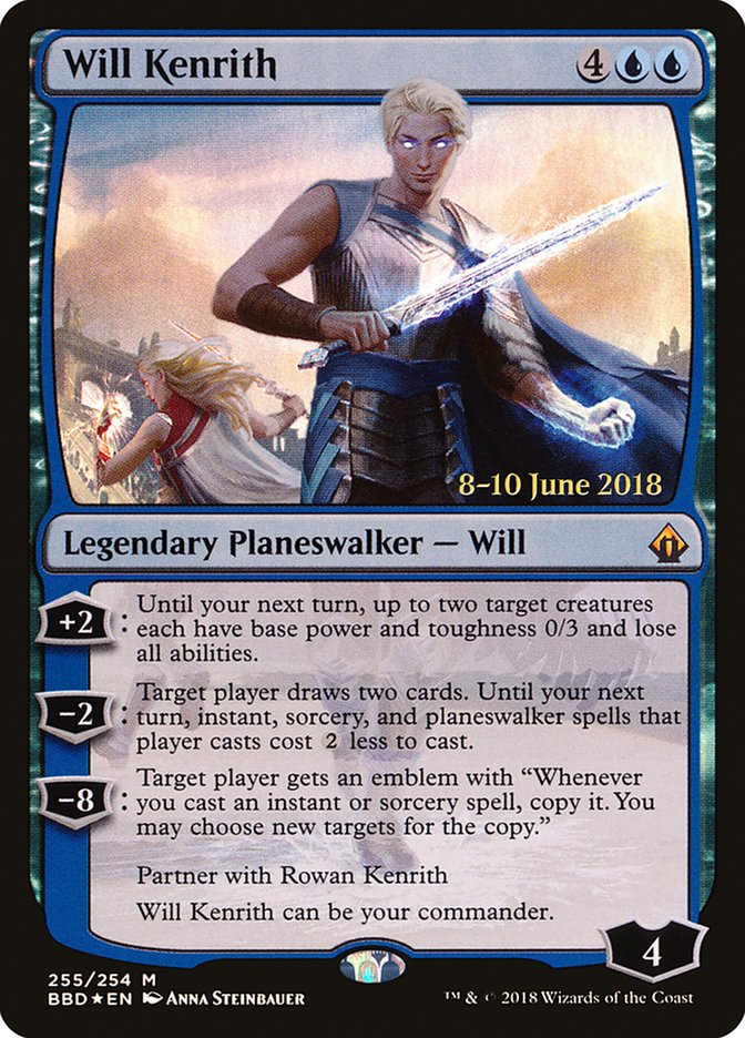 Will Kenrith PBBD-255S Battlebond Promos Magic card