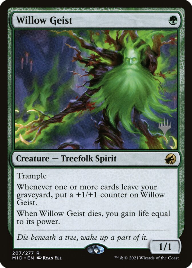 Willow Geist PMID-207P Innistrad: Midnight Hunt Promos Magic card
