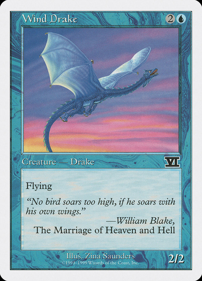 Wind Drake BRB-98 Battle Royale Box Set Magic card