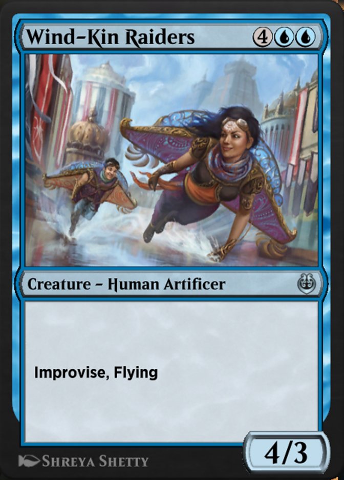 Wind-Kin Raiders KLR-74 Kaladesh Remastered Magic card
