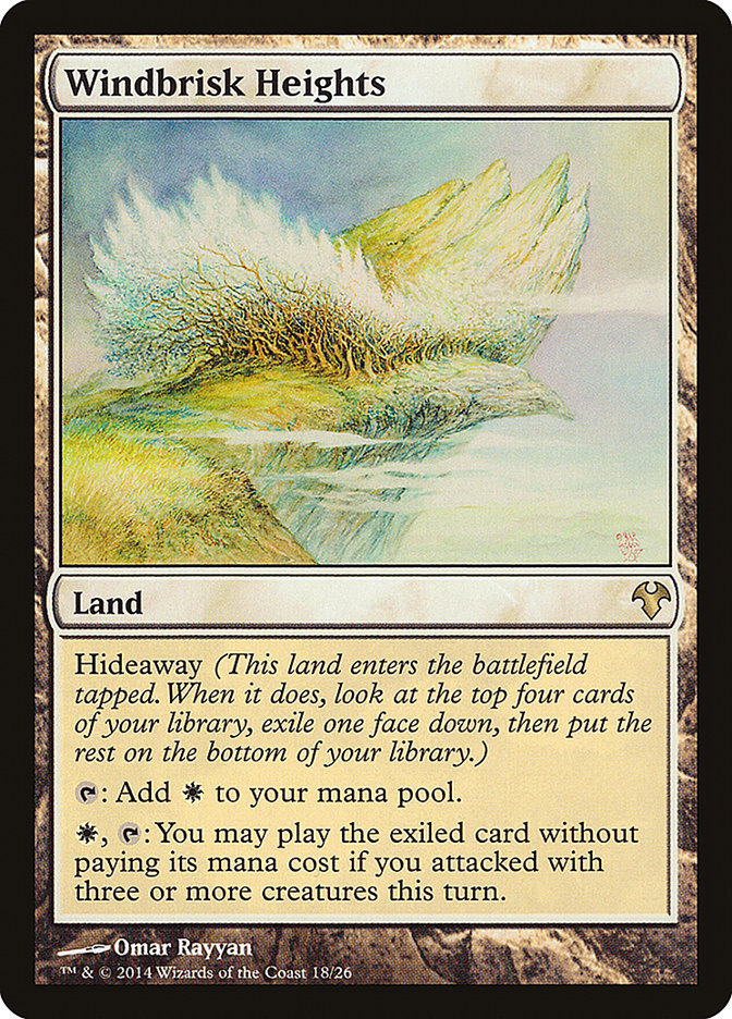 Windbrisk Heights MD1-18 Modern Event Deck 2014 Magic card