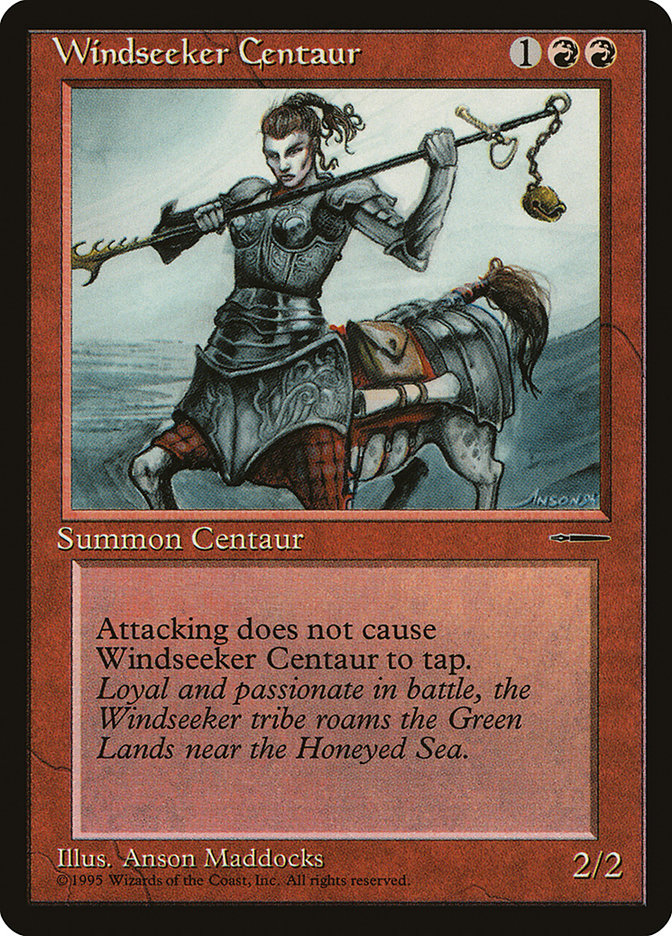 Windseeker Centaur PHPR-3 HarperPrism Book Promos Magic card
