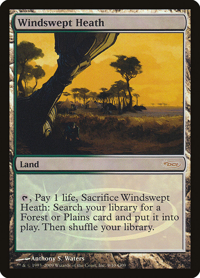 Windswept Heath G09-9 Judge Gift Cards 2009 Magic card
