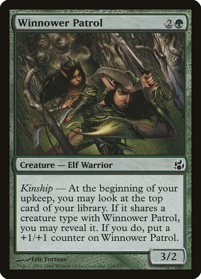 Winnower Patrol MOR-139 Morningtide Magic card