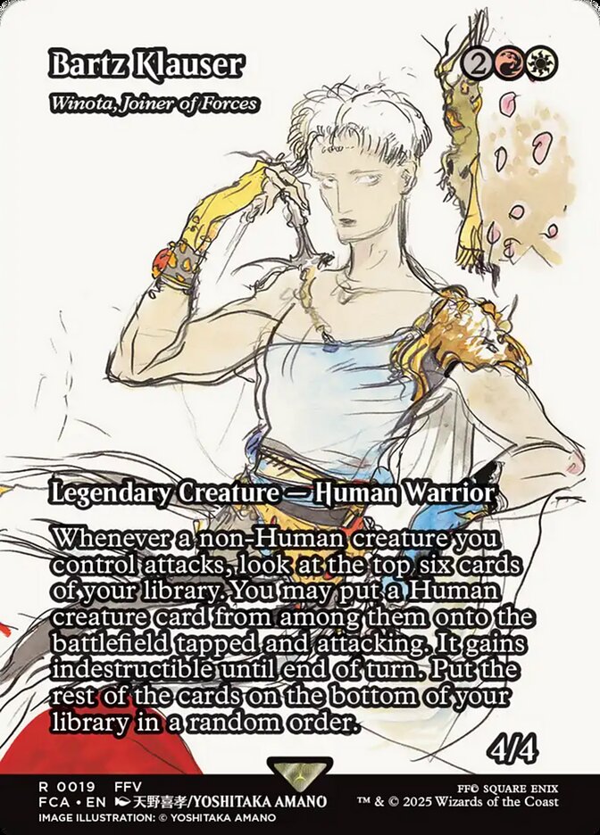 Winota, Joiner of Forces FCA-19 Final Fantasy: Through the Ages Magic card