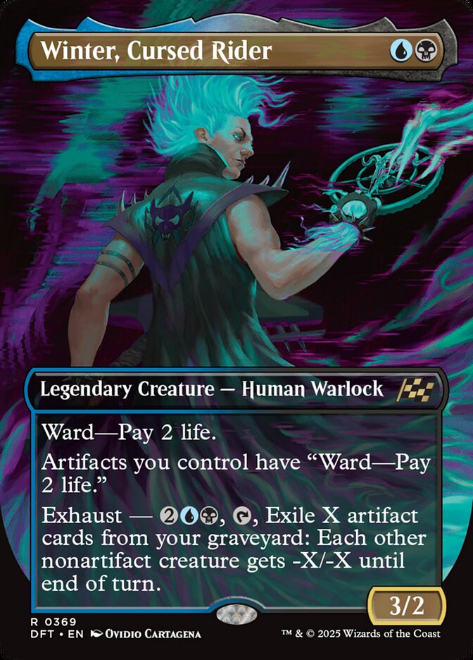 Winter, Cursed Rider DFT-369 Aetherdrift Magic card