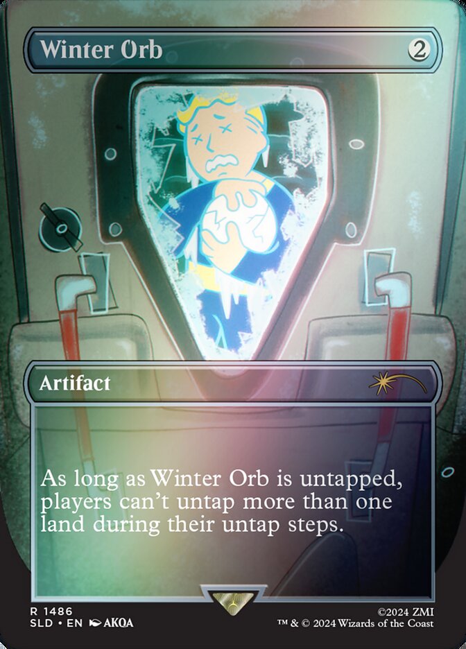 Winter Orb SLD-1486STAR Secret Lair Drop Magic card