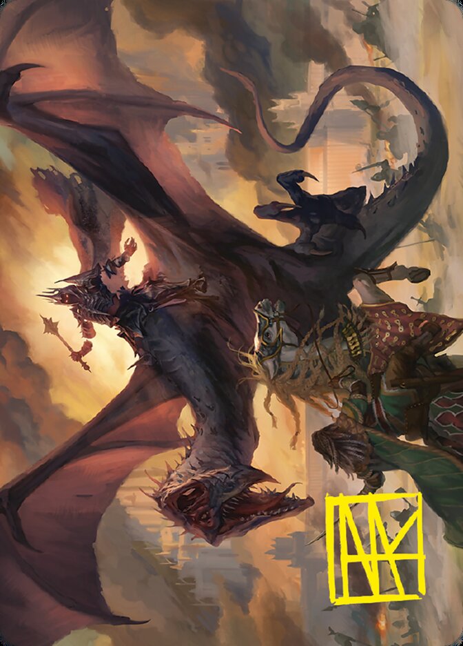 Witch-king, Bringer of Ruin // Witch-king, Bringer of Ruin ALTR-34 Tales of Middle-earth Art Series Magic card