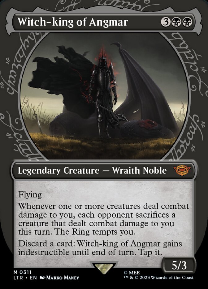 Witch-king of Angmar LTR-311 The Lord of the Rings: Tales of Middle-earth Magic card