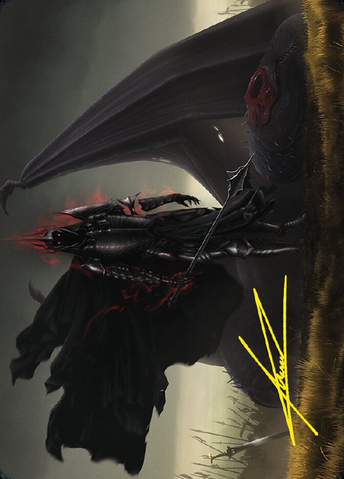 Witch-king of Angmar // Witch-king of Angmar ALTR-43 Tales of Middle-earth Art Series Magic card