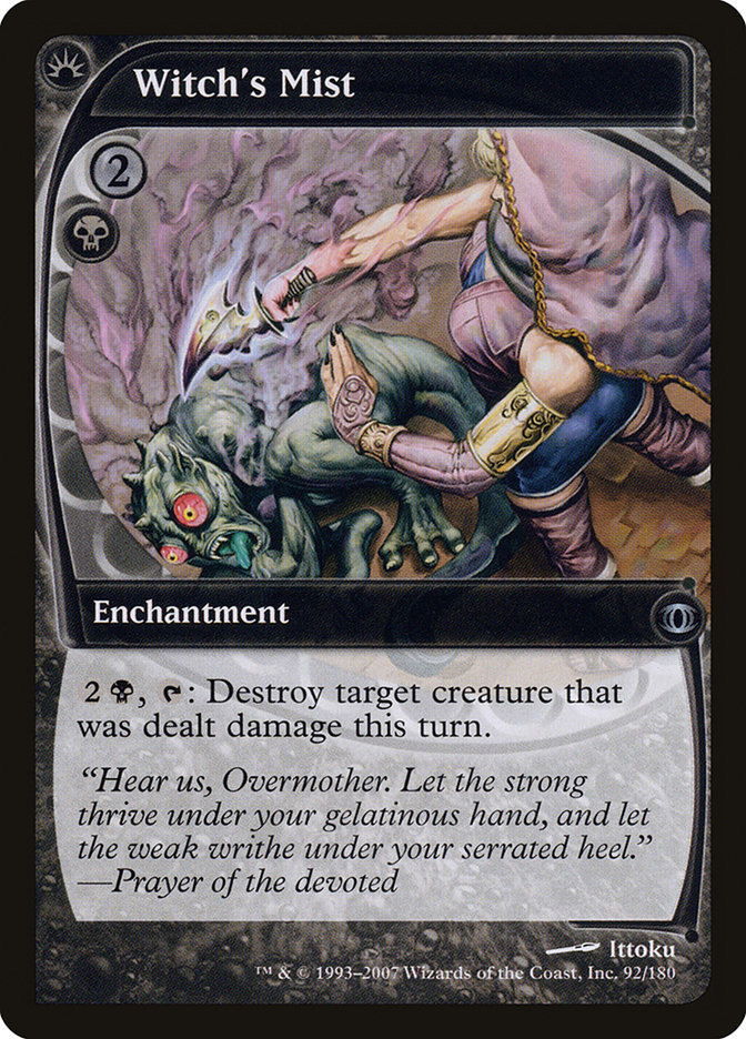 Witch's Mist FUT-92 Future Sight Magic card