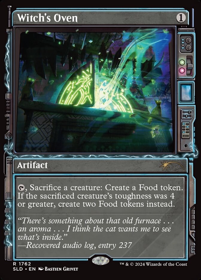 Witch's Oven SLD-1762 Secret Lair Drop Magic card
