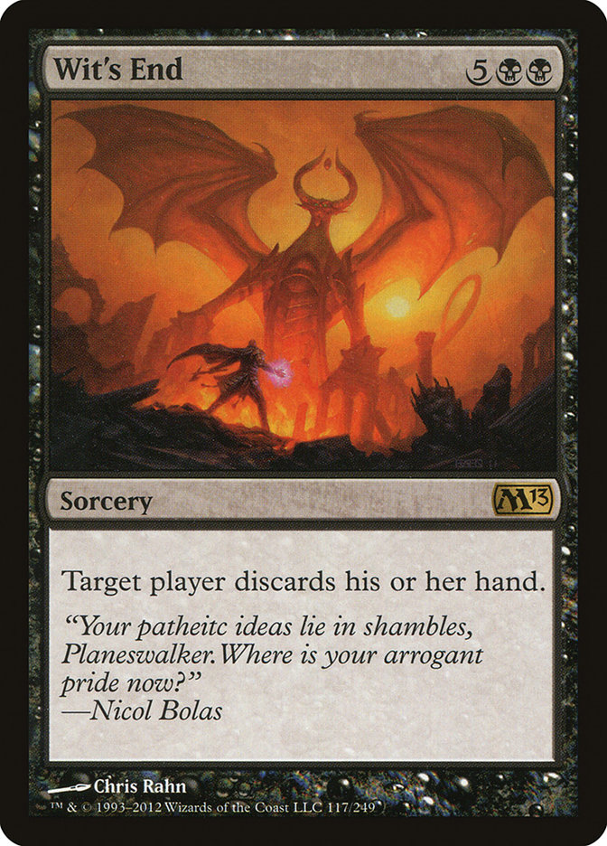 Wit's End M13-117 Magic 2013 Magic card