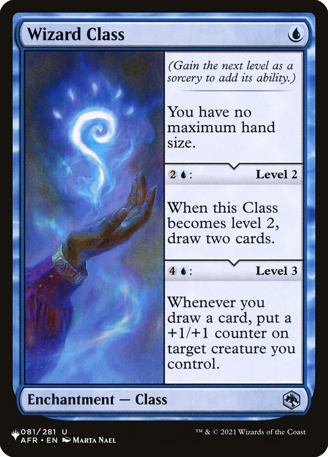 Wizard Class PLST-AFR-81 The List Magic card