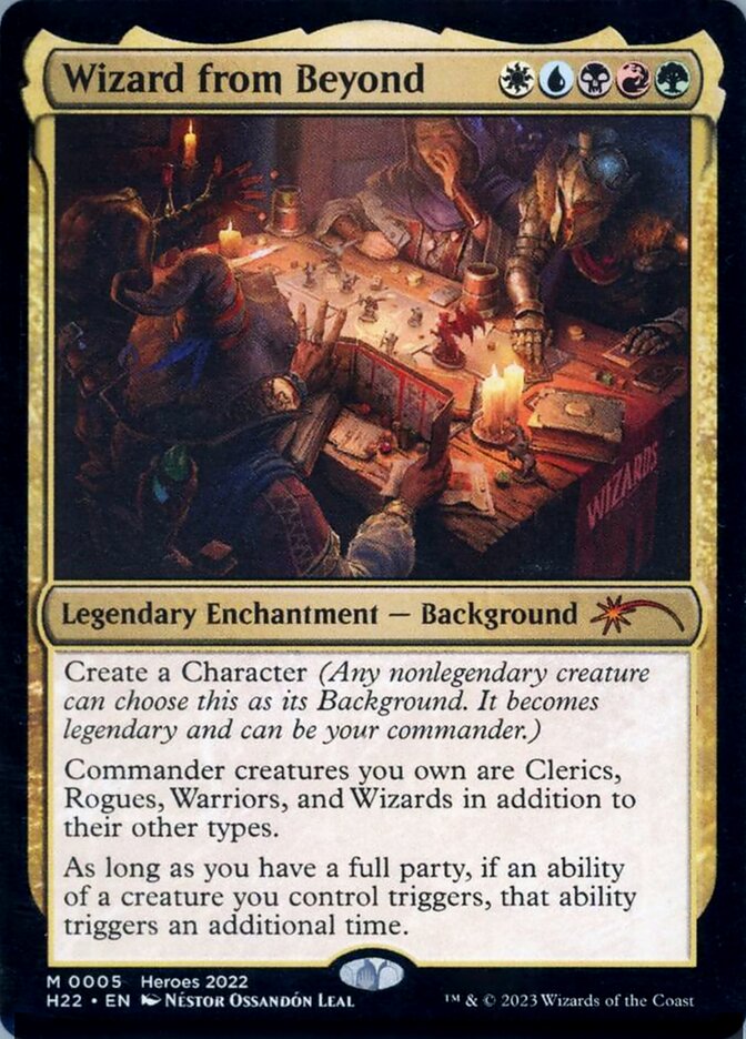 Wizard from Beyond PH22-5 2022 Heroes of the Realm Magic card