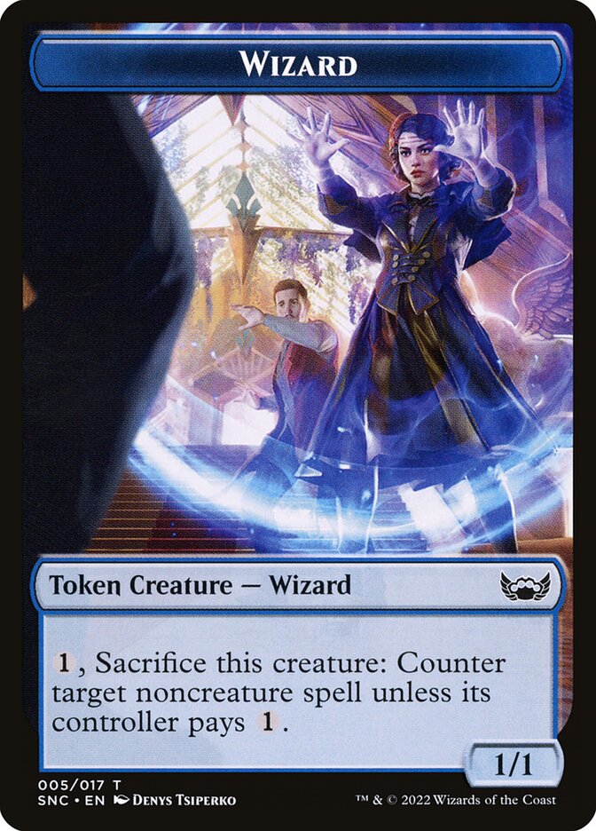 Wizard TSNC-5 Streets of New Capenna Tokens Magic card