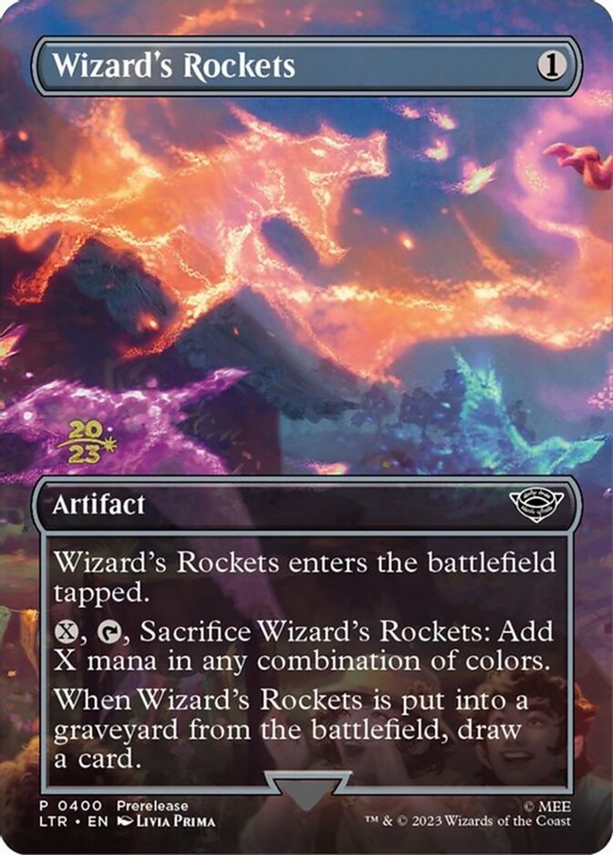 Wizard's Rockets PLTR-400S Tales of Middle-earth Promos Magic card